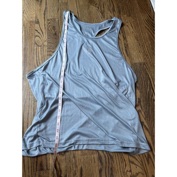 Boohoo Man Active Racer Men's Gray Tank Top 100% Polyester Size L - Picture 6 of 7